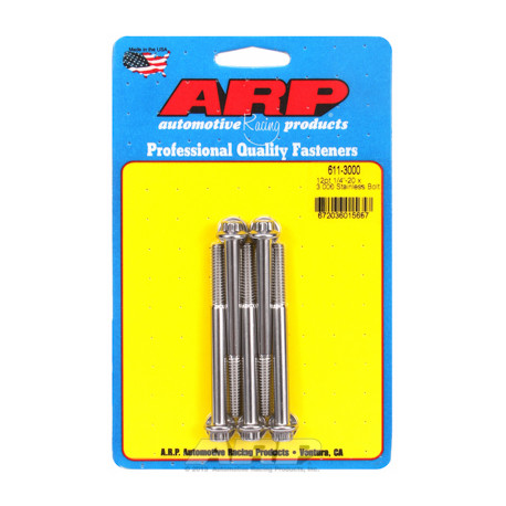 ARP Bolts "1/4""-20 x 3.000 12pt SS bolts" (5pcs) | races-shop.com