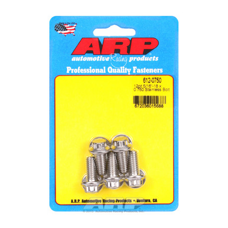 ARP Bolts "5/16""-18 x 0.750 12pt SS bolts" (5pcs) | races-shop.com