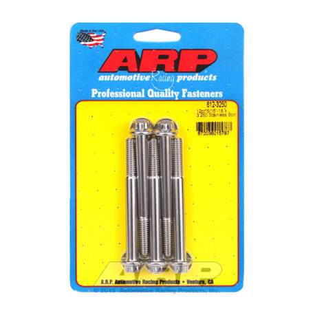 ARP Bolts "5/16""-18 x 3.250 12pt SS bolts" (5pcs) | races-shop.com