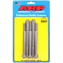 "7/16""-14 X 5.000 12pt 1/2 wrenching SS bolts" (5pcs)