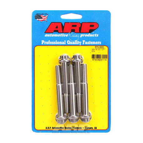 ARP Bolts "3/8""-16 x 3.000 12pt 7/16 wrenching SS bolts" (5pcs) | races-shop.com