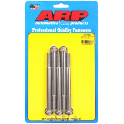 "3/8""-16 x 4.500 hex SS bolts" (5pcs)