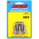ARP Bolts "3/8""-16 x 1.000 hex 7/16 wrenching SS bolts" (5pcs) | races-shop.com