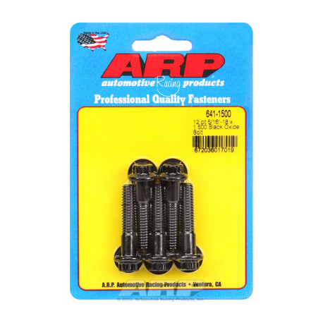 ARP Bolts "5/16""-18 x 1.500 12pt black oxide bolts" (5pcs) | races-shop.com