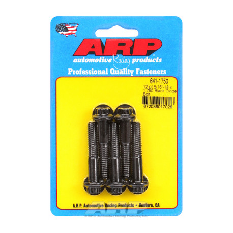 ARP Bolts "5/16""-18 x 1.750 12pt black oxide bolts" (5pcs) | races-shop.com