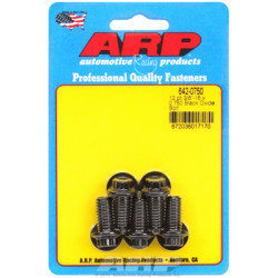 "3/8""-16 x 0.750 12pt black oxide bolts" (5pcs)