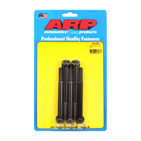 ARP Bolts "3/8""-16 x 4.000 12pt 7/16 wrenching black oxide bolts"5pcs | races-shop.com