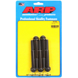 "7/16""-14 X 3.500 12pt 1/2 wrenching black oxide bolts"5pcs