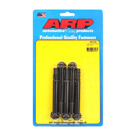 ARP Bolts "7/16""-14 X 3.750 12pt 1/2 wrenching black oxide bolts"5pcs | races-shop.com