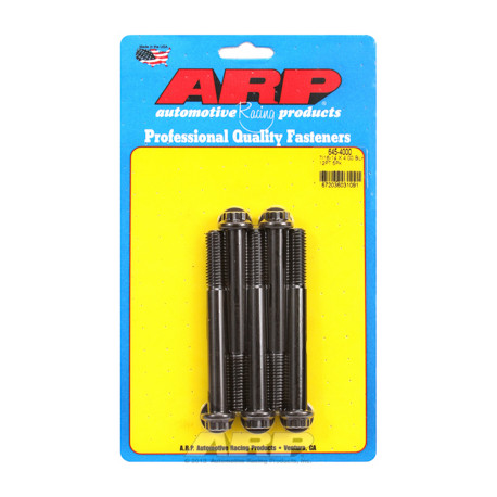 ARP Bolts "7/16""-14 X 4.000 12pt 1/2 wrenching black oxide bolts"5pcs | races-shop.com