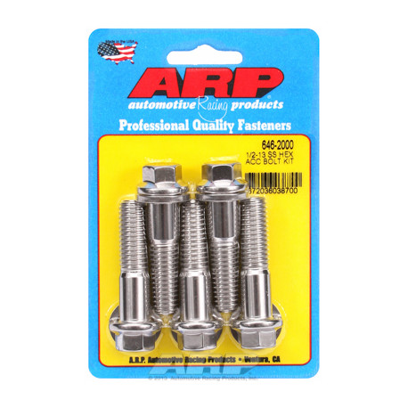 ARP Bolts ARP Bolt Kit 1/2-13 X 2.000 SS Hex | races-shop.com