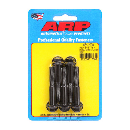 ARP Bolts "5/16""-18 X 2.000 hex black oxide bolts" (5pcs) | races-shop.com