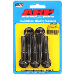 "7/16""-14 X 2.000 hex black oxide bolts" (5pcs)