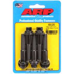 "7/16""-14 X 2.250 hex black oxide bolts" (5pcs)
