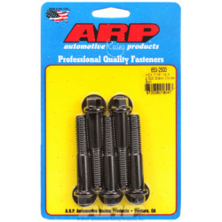 "7/16""-14 X 2.500 hex black oxide bolts" (5pcs)