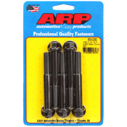 "7/16""-14 X 3.250 hex black oxide bolts" (5pcs)