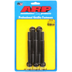 "7/16""-14 X 4.250 hex black oxide bolts" (5pcs)