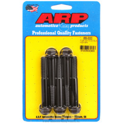 "7/16""-14 X 3.000 hex 1/2 wrenching black oxide bolts" 5pcs