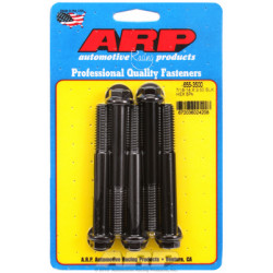 "7/16""-14 X 3.500 hex 1/2 wrenching black oxide bolts" 5pcs