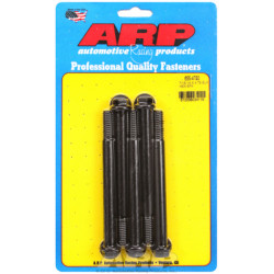 "7/16""-14 X 4.750 hex 1/2 wrenching black oxide bolts" 5pcs