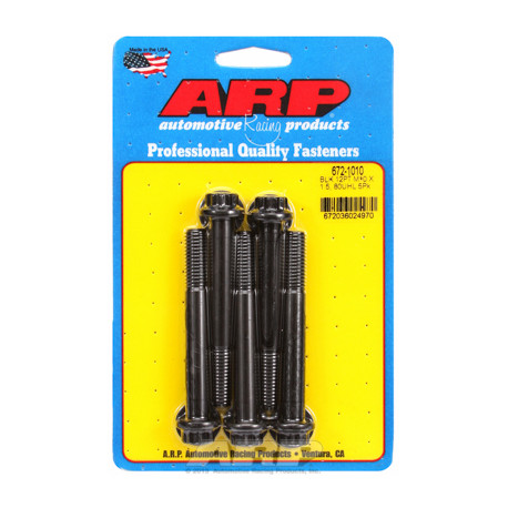 ARP Bolts ARP M10 x 1.50 x 80 12pt black oxide bolts (5pcs) | races-shop.com