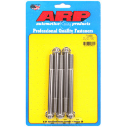 "3/8""-24 x 4.500 12pt SS bolts" (5pcs)