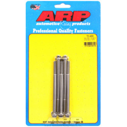 "1/4""-28 x 4.000 hex SS bolts" (5pcs)