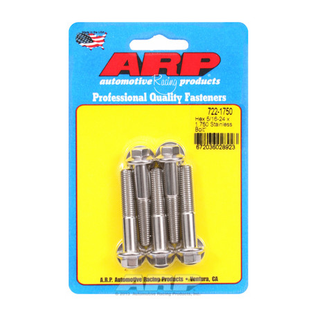ARP Bolts "5/16""-24 x 1.750 hex SS bolts" (5pcs) | races-shop.com