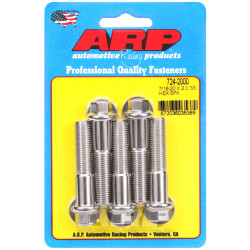 ARP bolts (stainless, hex head), 7/16-20 × 50.8 mm, 5 pcs
