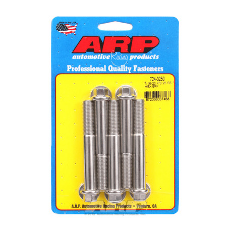 ARP Bolts "7/16""-20 x 3.250 hex SS bolts" (5pcs) | races-shop.com