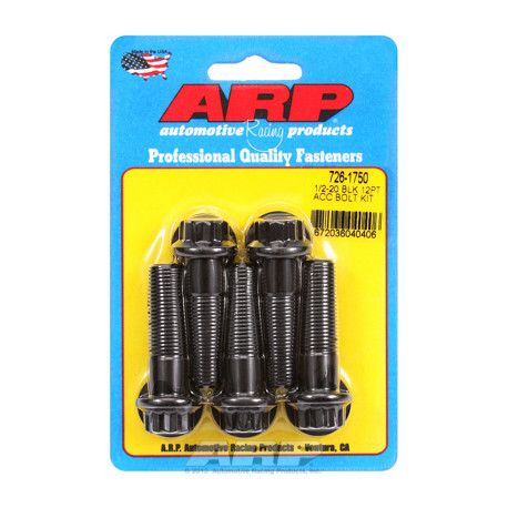 ARP Bolts ARP Bolt Kit 1/2-20 x 1.750 Black Oxide 12PT | races-shop.com