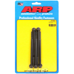 "1/4""-28 x 4.500 12pt black oxide bolts" (5pcs)