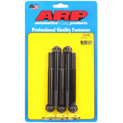 "7/16""-20 x 4.250 12pt black oxide bolts" (5pcs)