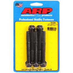 "3/8""-24 x 3.250 12pt 7/16 wrenching black oxide bolts"5pcs