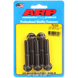 "3/8""-24 x 2.000 hex black oxide bolts" (5pcs)