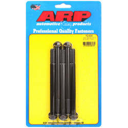 "3/8""-24 x 5.000 hex black oxide bolts" (5pcs)