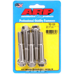M10 x 1.50 x 60 hex SS bolts (5pcs)