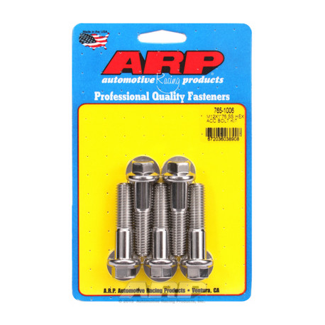 ARP Bolts ARP Bolt Kit M12 x 1.75 x 50 SS Hex | races-shop.com