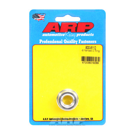ARP Bolts -6 female O ring aluminum weld bung | races-shop.com