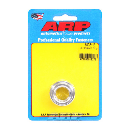 ARP Bolts -8 female O ring aluminum weld bung | races-shop.com