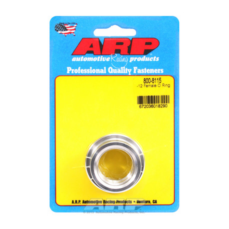 ARP Bolts -12 female O ring aluminum weld bung | races-shop.com