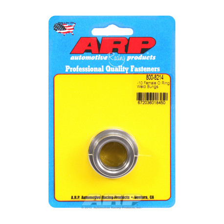 ARP Bolts -10 female O ring steel weld bung | races-shop.com