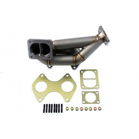 Mazda Stainless steel exhaust manifold Mazda RX-7 | races-shop.com
