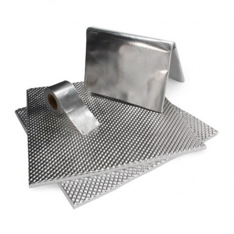 Covers, shields and heat insulations Heat Barrier DEI 0,3 x 0,6 m SILVER | races-shop.com