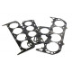 Engine parts MLS headgasket JE-Pro Seal Opel X20XEV 2.0L Turbo 88.5mm 1995-2000, bore 88.5mm, thickness 1.3mm | races-shop.com