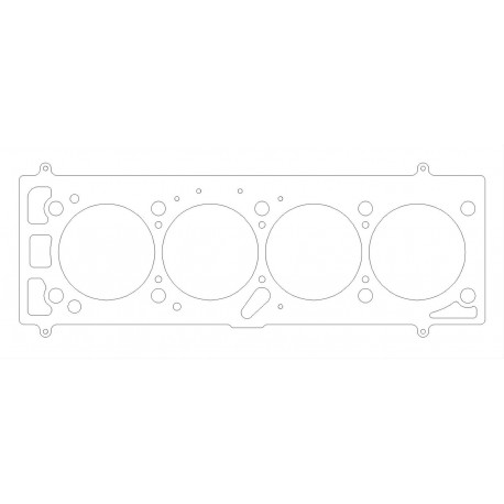 Engine parts Cometic Head Gasket Porsche 924/924 Turbo MLS 88.00mm 1.27mm | races-shop.com