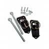 Swagier Aluminium bonnet pins
