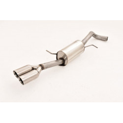 Sport exhaust silencer Seat Ibiza 6J ST FR - ECE approval (972742SFR-X)