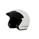 Open face helmets ECE open-face race helmet Turn One Track, white | races-shop.com