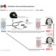 Intercom Kits Communication system Stilo VERBACOM 1 + 2 | races-shop.com